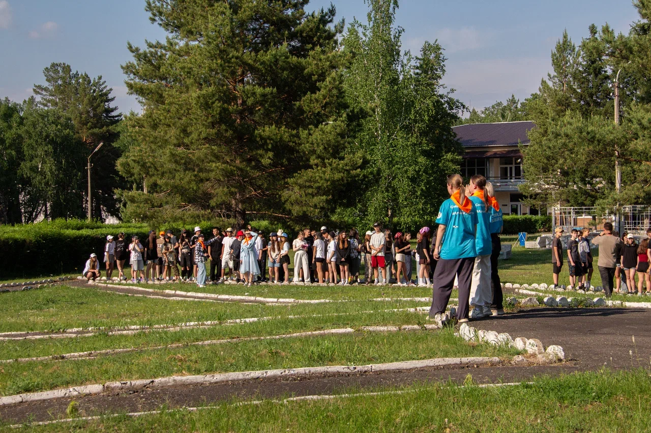 Стартовала первая смена в лагере &laquo;Салют&raquo;!