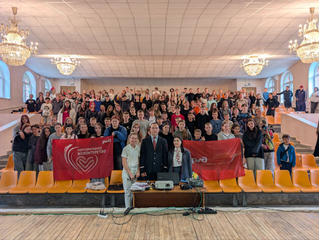 Встреча по профориентации с представителями ОАО «РЖД»