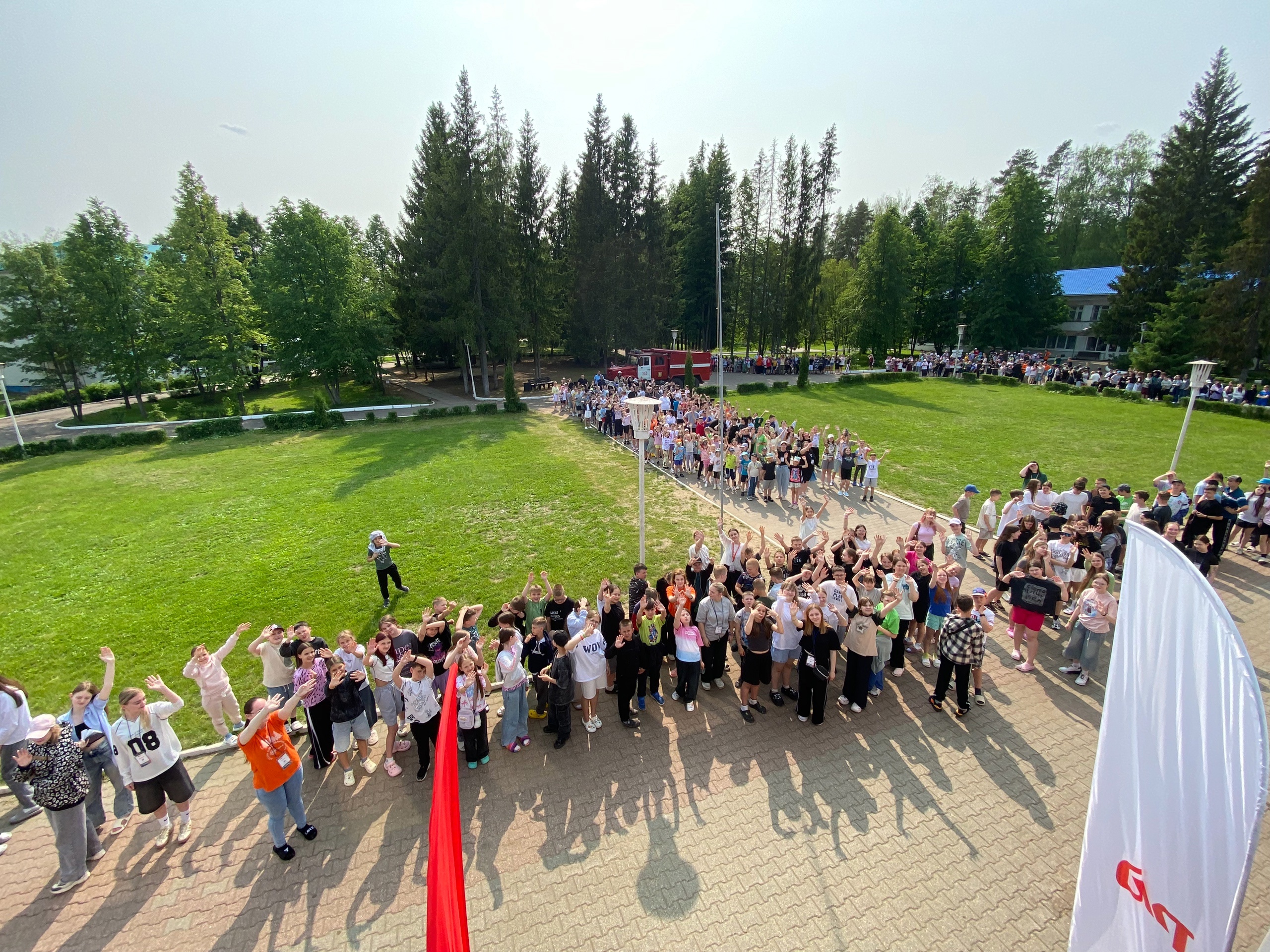 Учебно-тренировочное мероприятие по эвакуации в лагере «Сахареж»