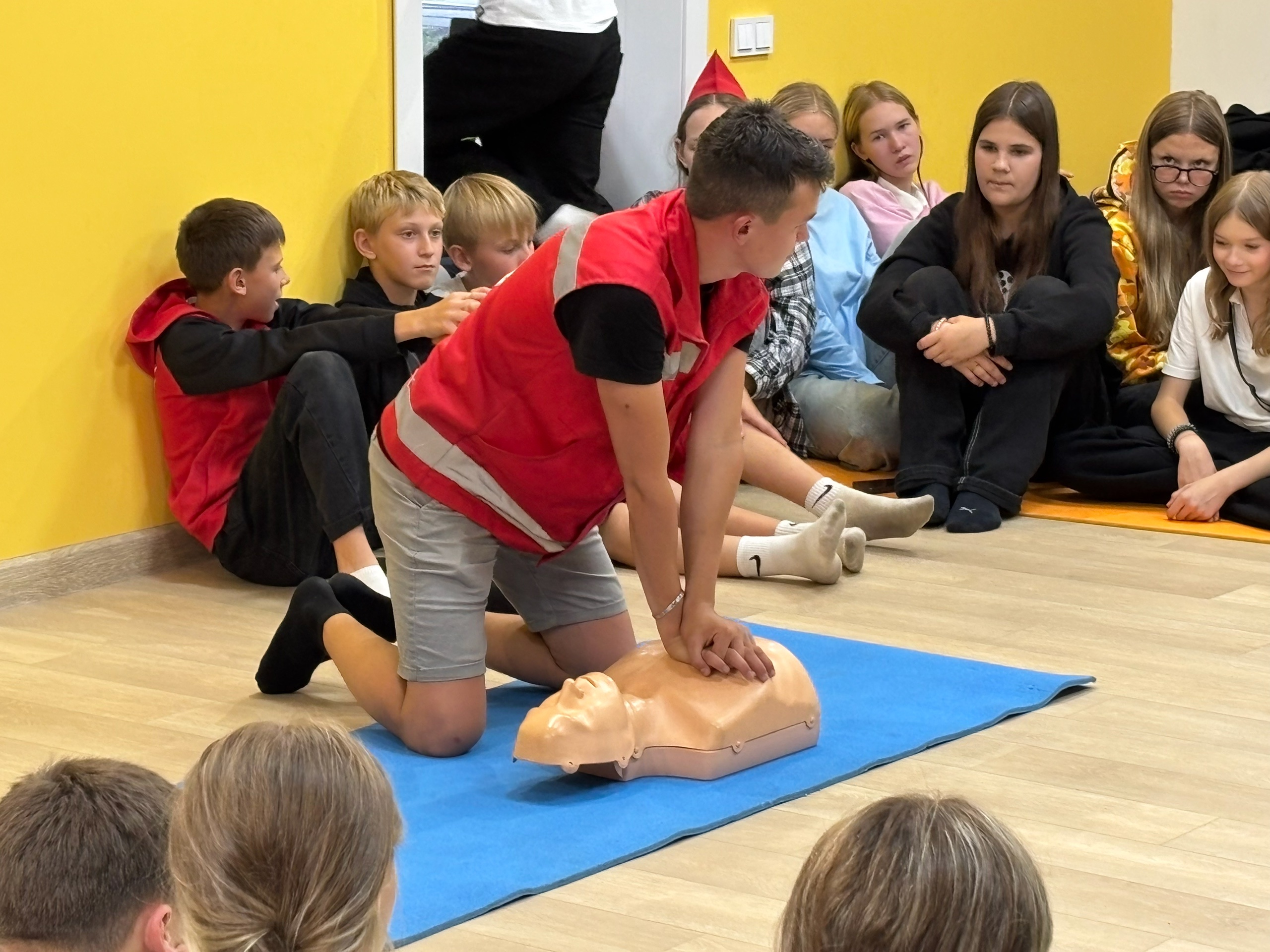 Знакомство с обществом Красного Креста в ДОЛ 