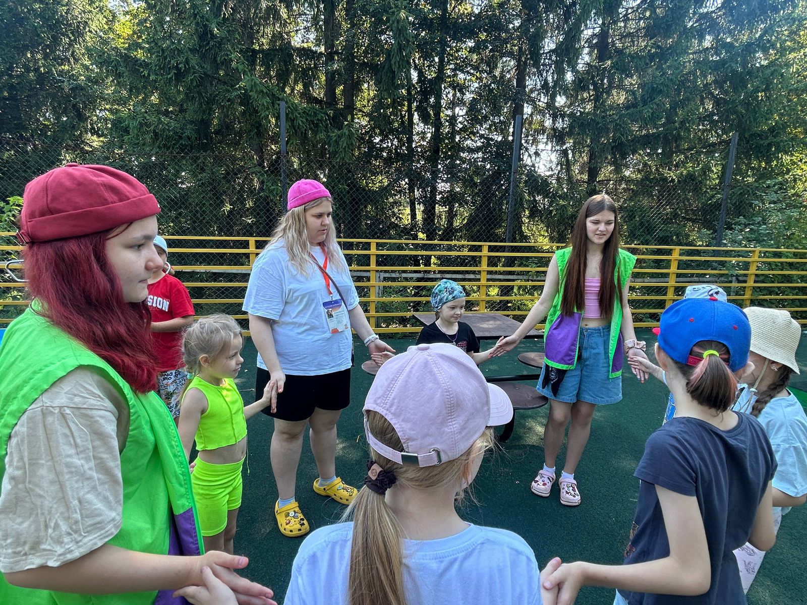 Наставники из профильного 8 отряда и ТиН- лига начинают работу