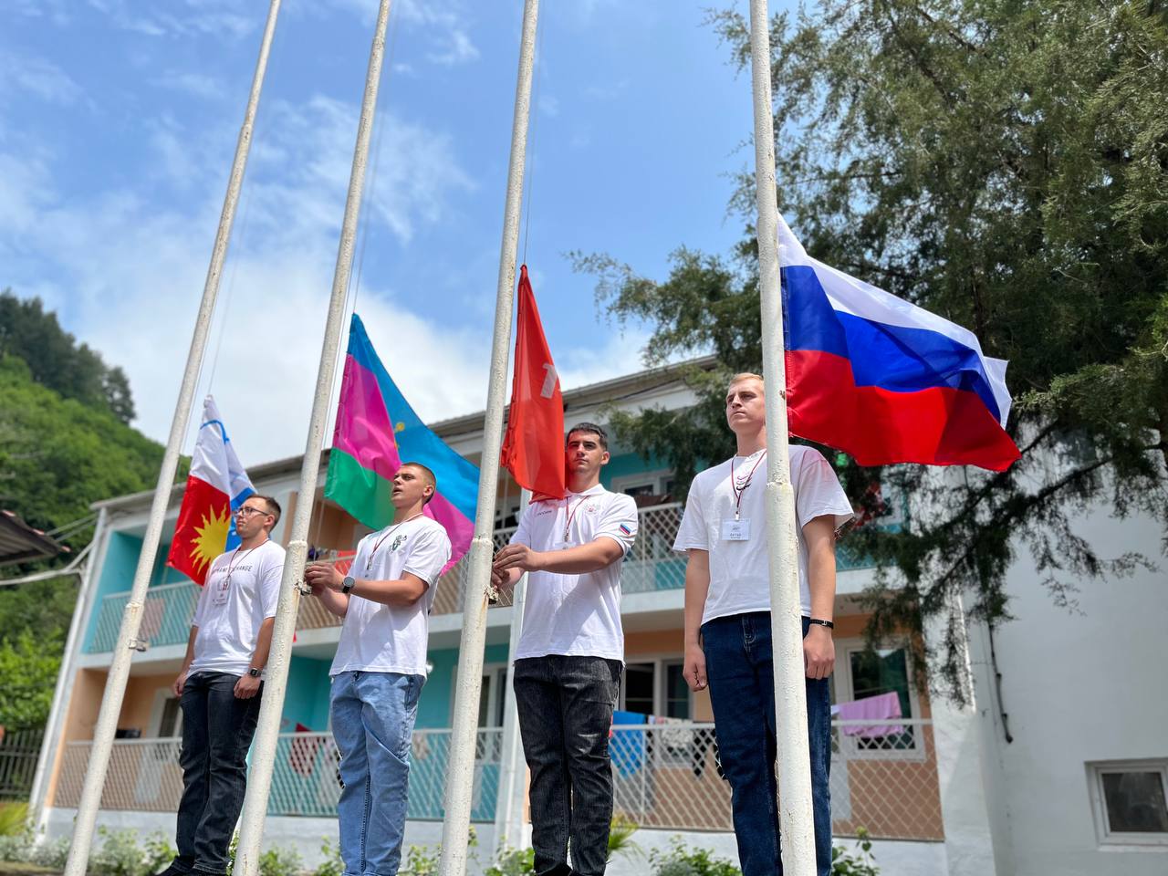 Торжественное открытие лагерной смены!