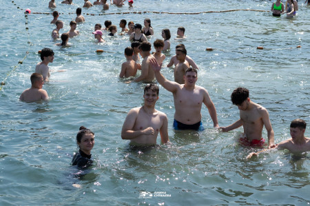 Первое купание в «Экспрессе» – море эмоций!