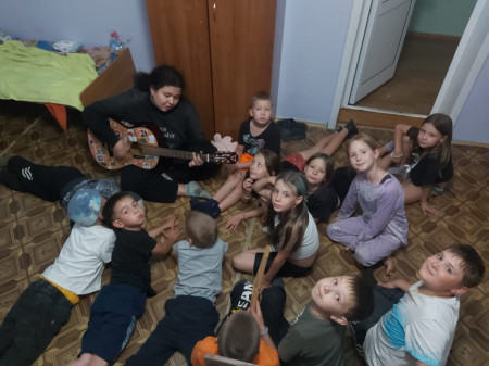 Вечерний уют в 8 отряде ДОЛ им. Павлика Морозова