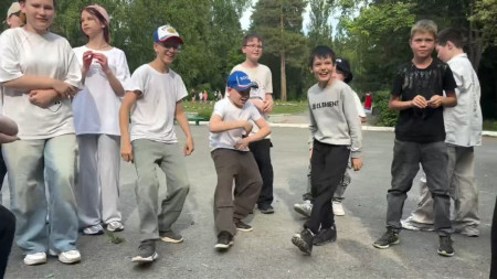 Праздник, посвящённый Дню России.