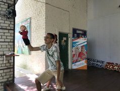 Кукольный театр в ДОЛ &laquo;Костёр&raquo;.