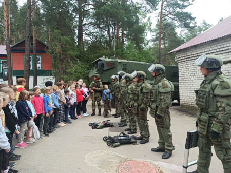 Знакомство ребят лагеря 