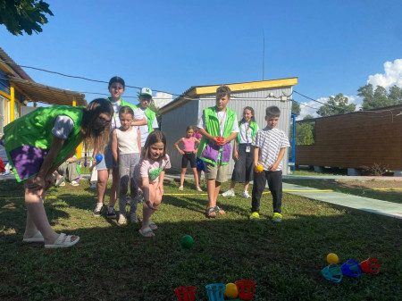 Спортивные игры от Тин-лиги в ДОЛ 