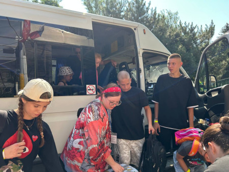 Начало второй смены в ДОЛ 