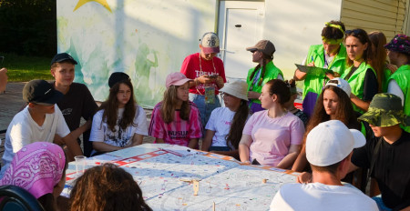 Платформа №7 в нашем лагере!