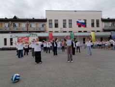 Открытие летних детских соревнований "ЛОКОБОЛ- ДОЛ"