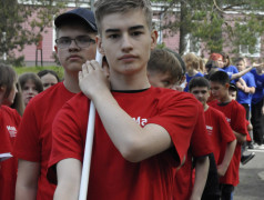 Торжественная линейка открытия 1-ой лагерной смены в ДОЛ "Маяк"