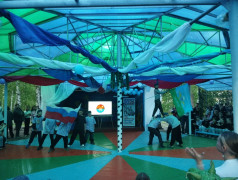 Открытие первой лагерной смены