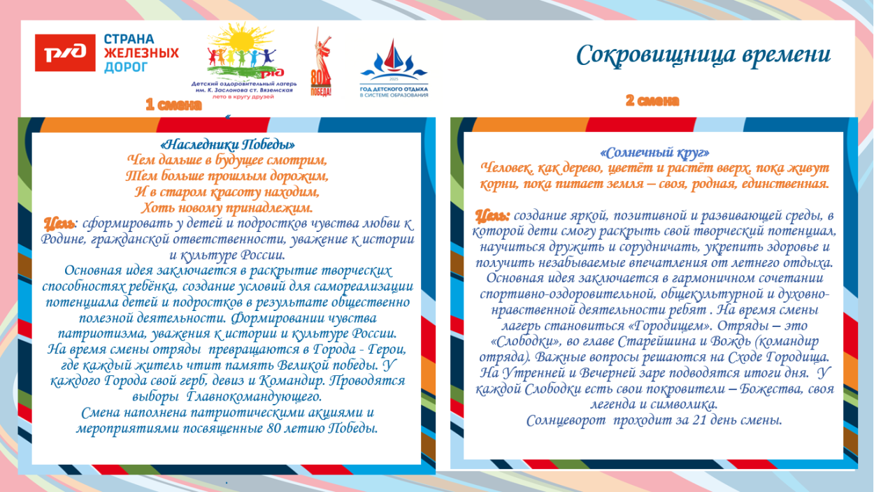 ДОЛ им. К.Заслонова ст. Вяземская