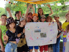 10 июня в ДОЛ &laquo;Экспресс&raquo; (пос. Кабардинка) прошли занятия на тему &laquo;Моя малая Родина&raquo; для ребят 7-11 лет.