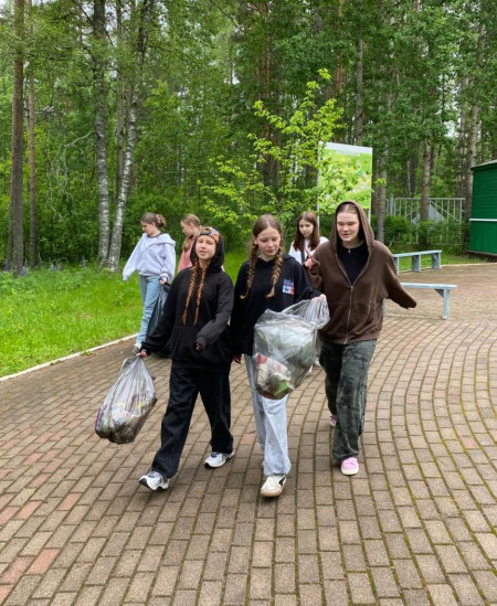 Эко-патруль в ДОЛ 