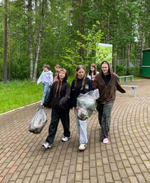 Эко-патруль в ДОЛ 