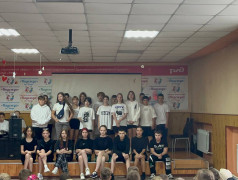 Открытие третьей смены в лагере  &laquo;Надежда&raquo;.