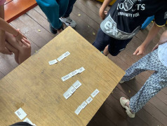 Сегодня, 21.07., все дети нашего лагеря отправились в путешествие по  железнодорожным станциям на &laquo;Весёлом поезде&raquo;.