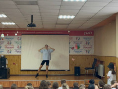 Открытие третьей смены в лагере  &laquo;Надежда&raquo;.