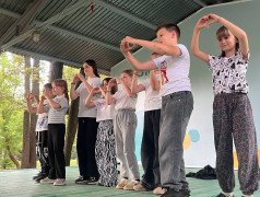 Наш лагерь искрился энергией и заражал позитивом!