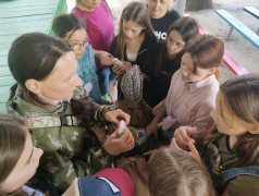 Встреча с Героями Нашего Времени: Волонтер "Берегини Оренбуржья" в лагере!