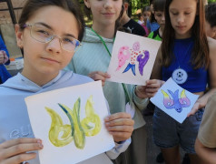 Сегодня в лагере царило настоящее многообразие!  