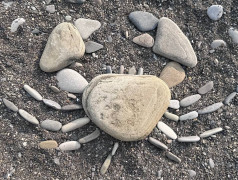 Морские баталии на гальке: конкурс фигур в ДОЛ "Экспресс"!