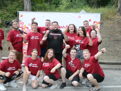 Услада встречает гостей! Представители профсоюза студентов СамГУПС 