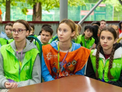 "РЖД: вчера, сегодня, завтра!" - масштабный день профессий в нашем лагере! 