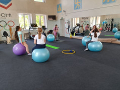 спорт в лагере санатория "Иркутский"