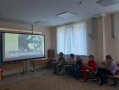 Играем и изучаем. &ldquo;Тайм-лайн РЖД. Путешествие по истории&rdquo; с лагере "Сосновый бор"