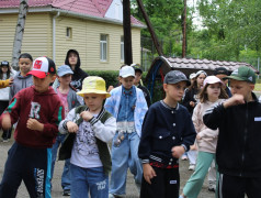 Первая зарядка лета 2025 года в ДОЛ "Бештау" 