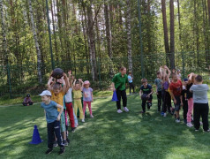 &laquo;Веселые старты&raquo; в любимом лагере Маяк!