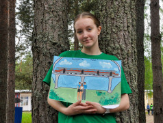 Выставка рисунков - кладезь талантов в ДОЛ "Маяк"!