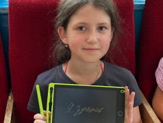 В ДОЛ им. Ю. А. Гагарина, в начале 2 смены, стартовала программа &laquo;Железнодорожная игротека&raquo;, реализуемой ОАО &laquo;РЖД&raquo; для детей 6-9 лет !