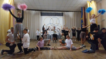 Открытие 3 спортивной смены лета 2023 в ДОЛ 