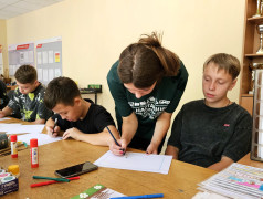 "Рисуем вместе" или как наставники провели свой первый мастер-класс!