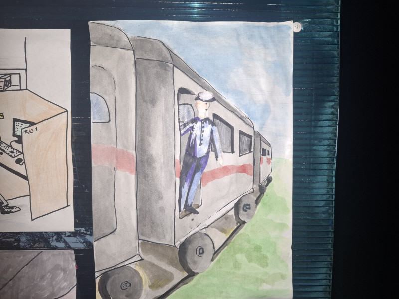 "Рисунок. Работа родителей-гордость моя"