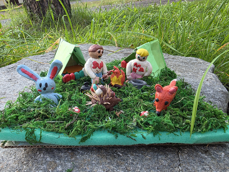 Моя семья любит походы