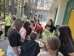 В лагере "Яльчик" прошел фестиваль "Золотые руки".
