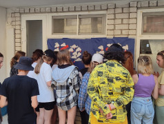 В ДОЛ &laquo;Экспресс&raquo; (пос. Кабардинка) прошёл конкурс соавторов &laquo;Мы &ndash; дети российских железных дорог&raquo;.