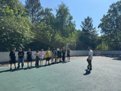 спорт в лагере санатория "Иркутский"