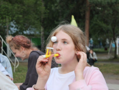 На территории Лета отметили День города Новосибирска