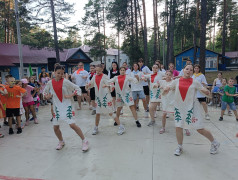 Стартин в лагере "Сосновый бор"