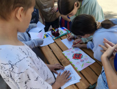 Сегодня в лагере царило настоящее многообразие!  