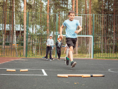 В лагере &laquo;Маяк&raquo; прошла увлекательная игра &laquo;Городки&raquo;