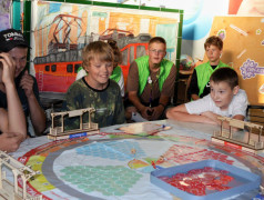 Платформа №7 в нашем лагере!