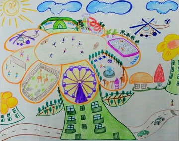 "Рисунок" - Лагерь будущего.