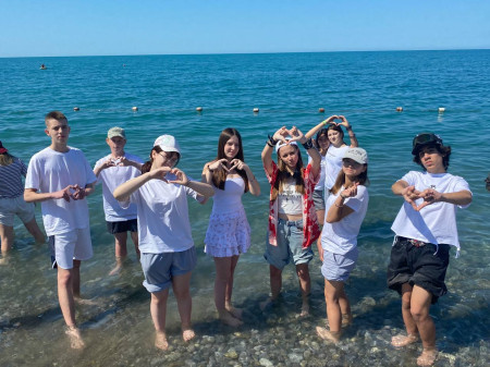 Первый день на море в ДОЛ 